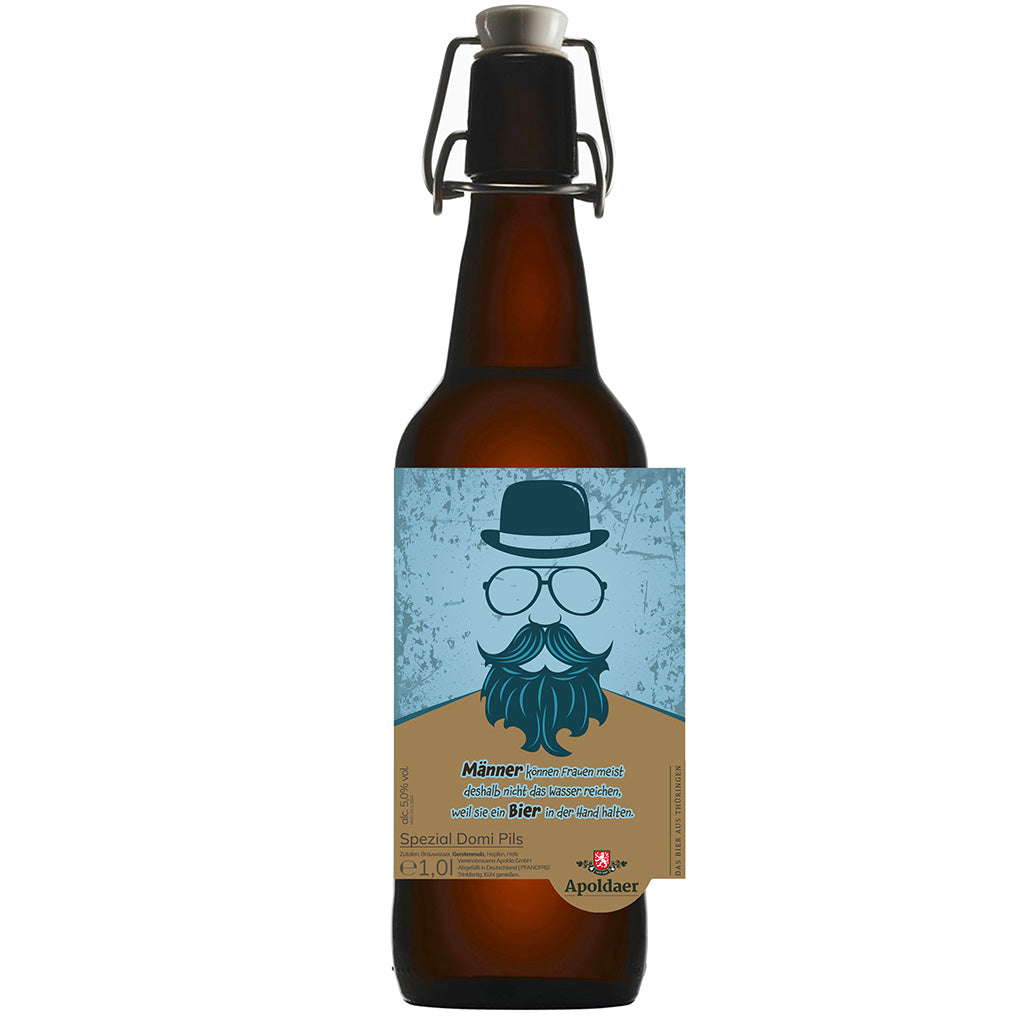 Vatertagsbier Motiv Wasser