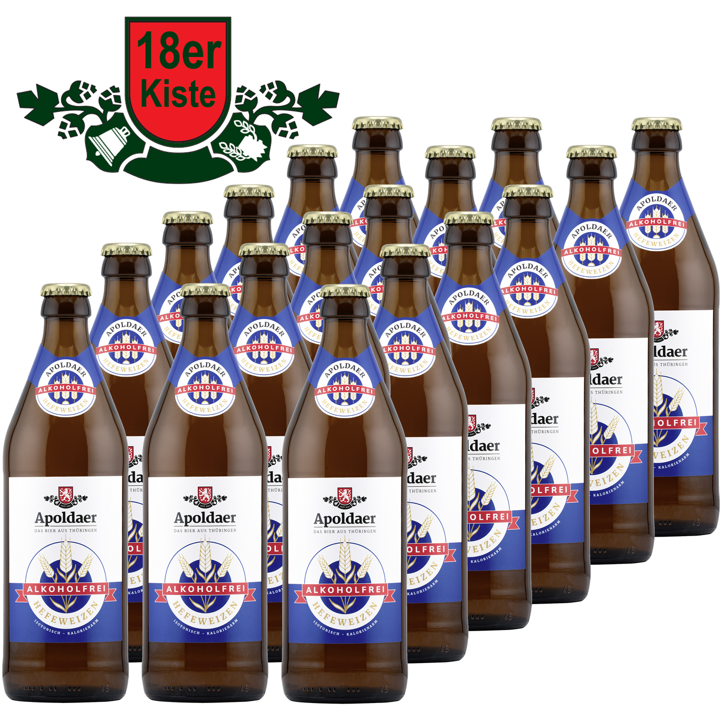 18er Kiste Apoldaer Hefeweizen Alkoholfrei