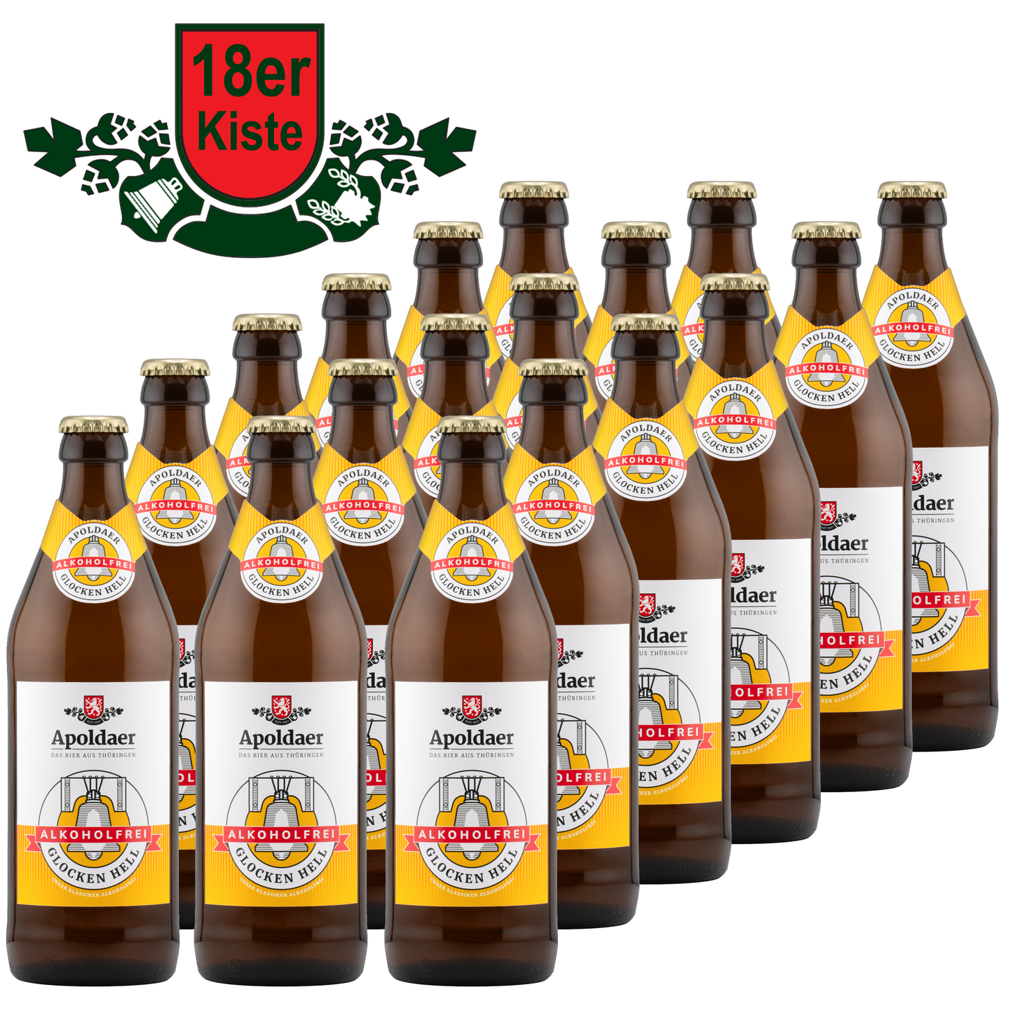 18er Kiste Apoldaer Glockenhell alkoholfrei