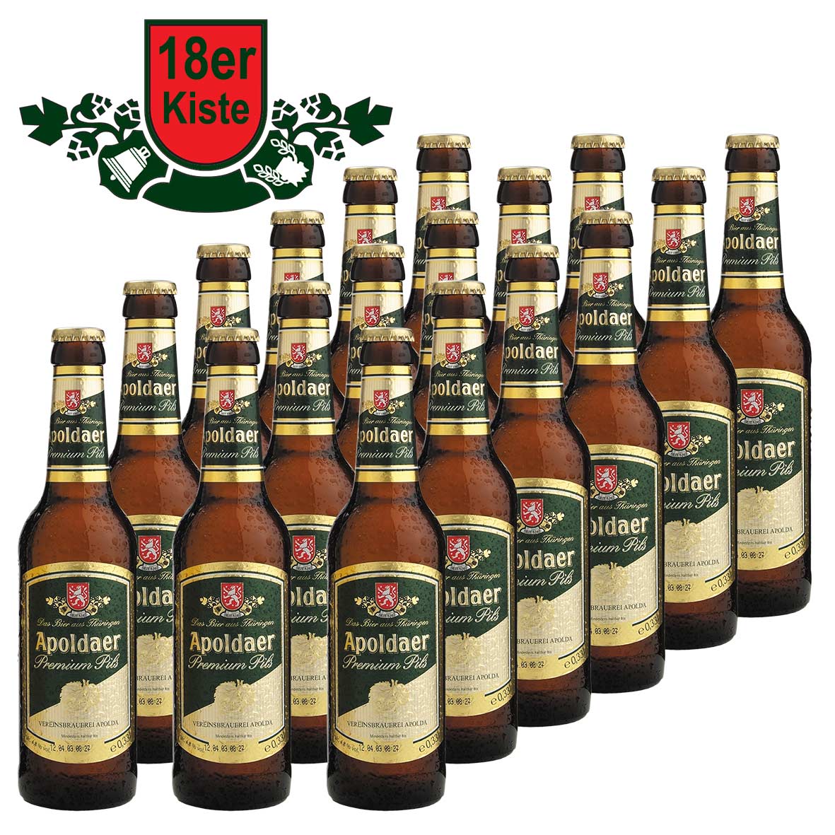 18er Kiste Apoldaer Premium Pils