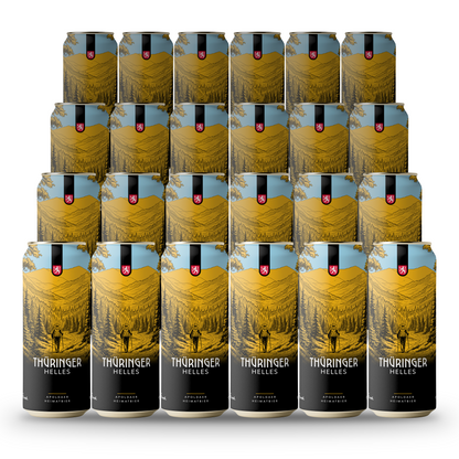 „Thüringer Helles“ 0,5 l Dose - 24er Tray