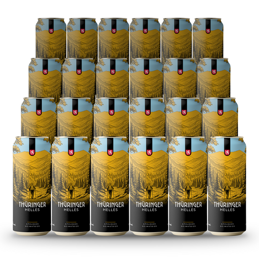 „Thüringer Helles“ 0,5 l Dose - 24er Tray